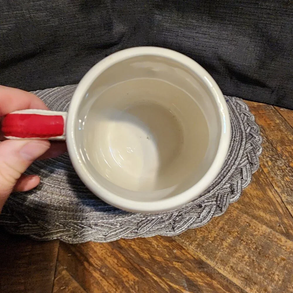 Snowman Mug - Vase / Planter